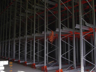 DRIVE-IN Installation of warehouse shelving systems - Sweden 5