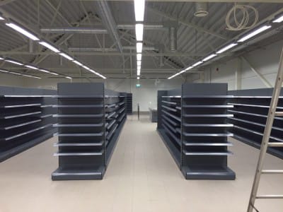 Shop shelves and equipment - delivery and assembly - VVN.LV 4