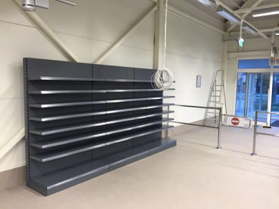 Shop shelves and equipment - delivery and assembly - VVN.LV 7
